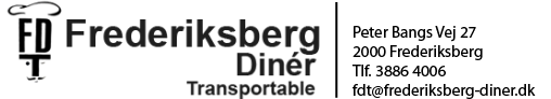 Frederiksberg Diner Transportable